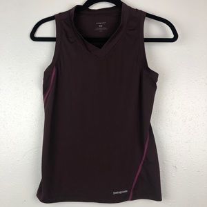Patagonia tank top maroon ladies extra small